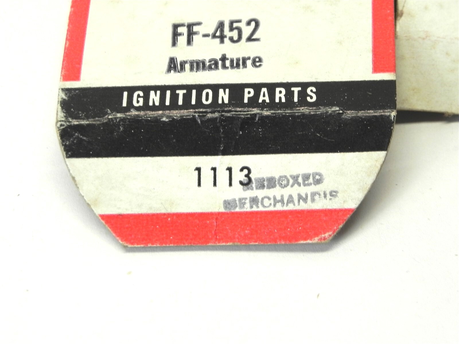 VINTAGE NIEHOFF IGNITION PARTS DISPLAY BOX *BOX ONLY* #1113 3.50″x2″x1.25″ NEW