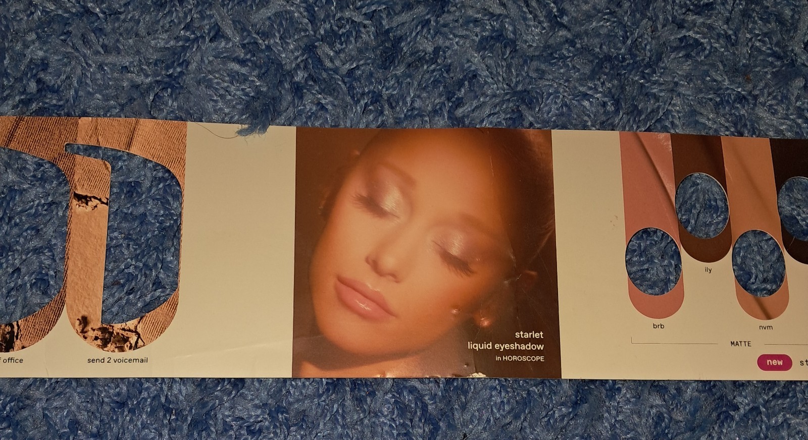 Ariana Grande REM Beauty Makeup Display Ulta Beauty Arianator Gift Ideas Art