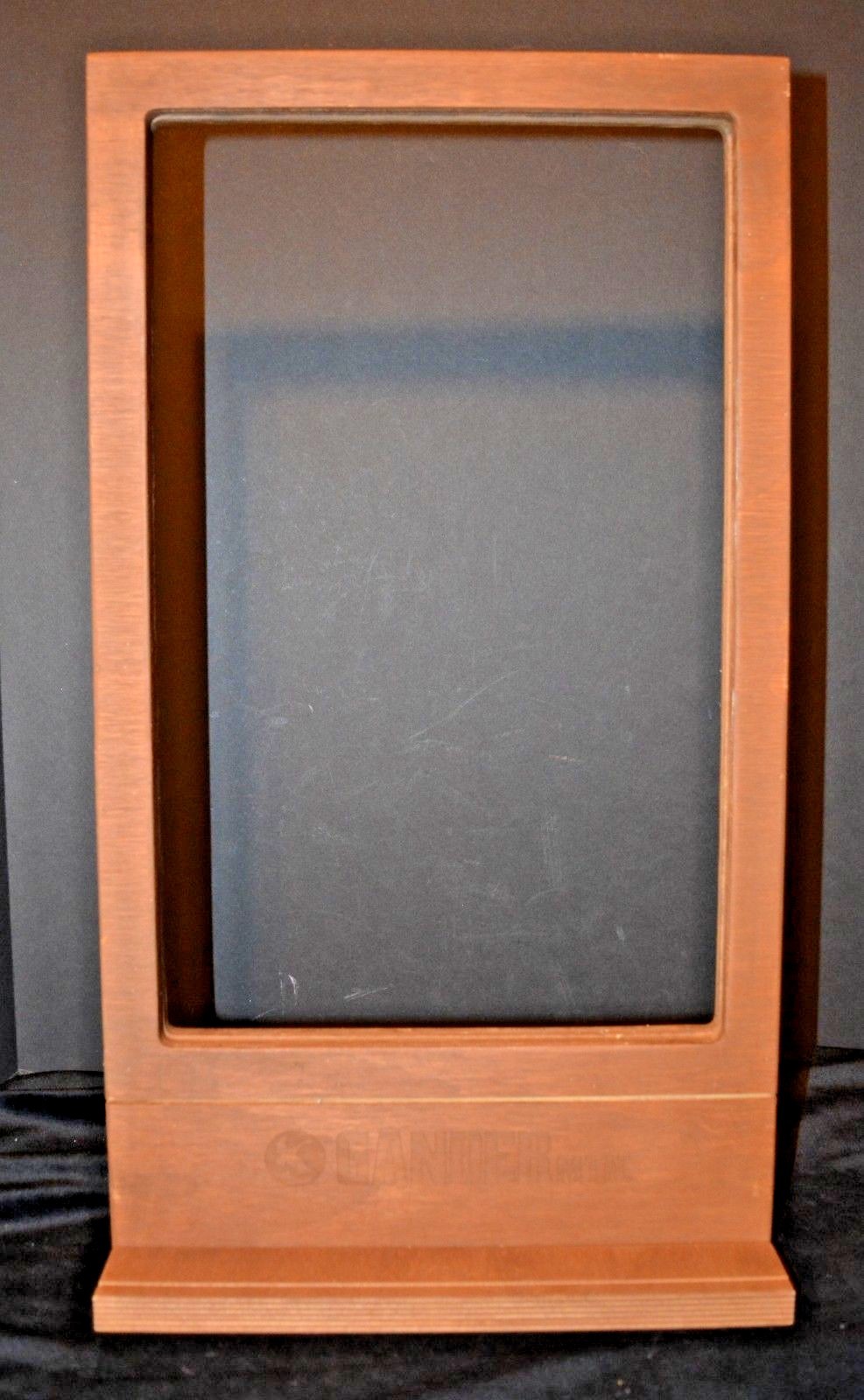 Wood Store Advertisement Store Display Frame Table Tent GANDER MOUNTAIN