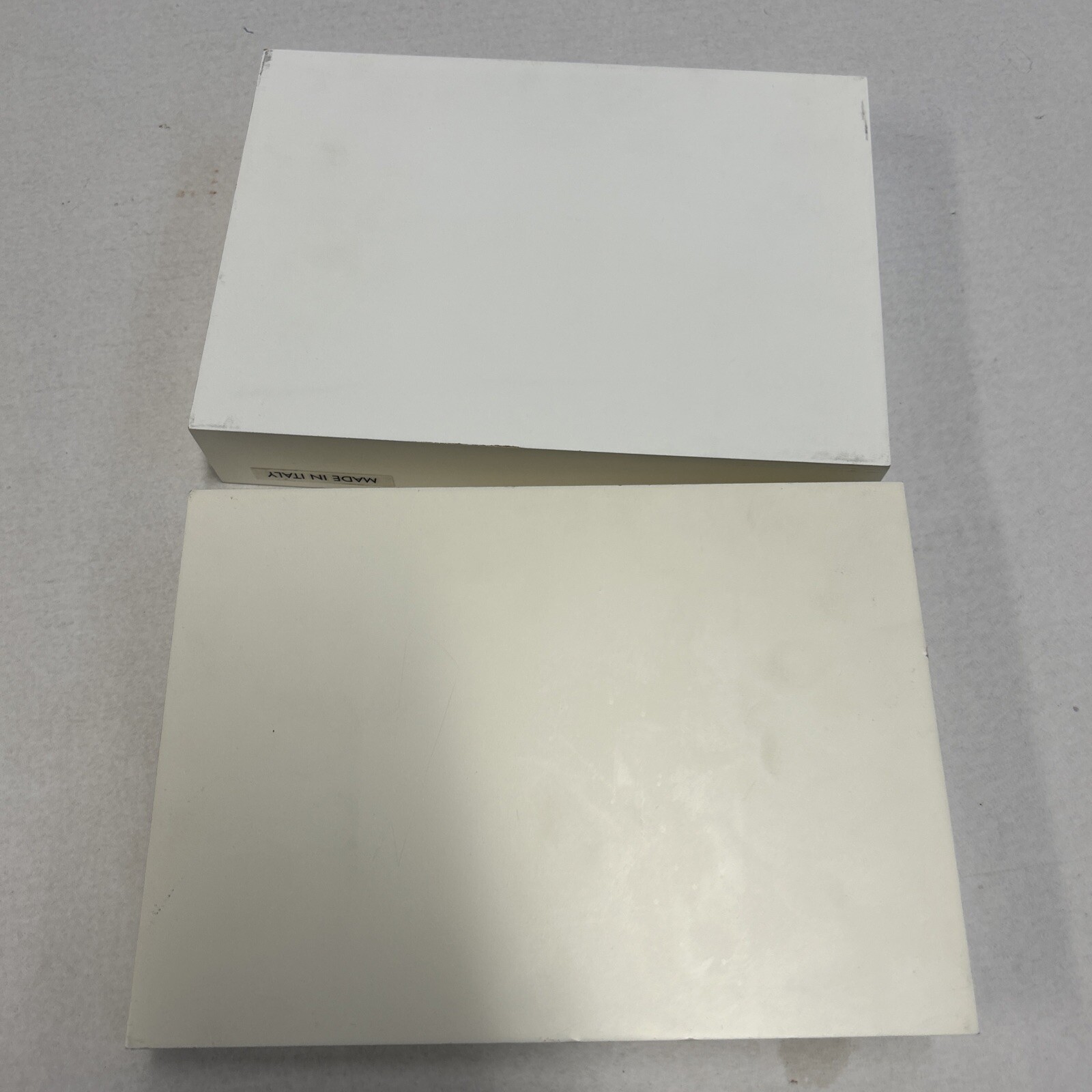 ( 2 ) GUCCI Display Countertop Platform Shelf Store Dealer Logo