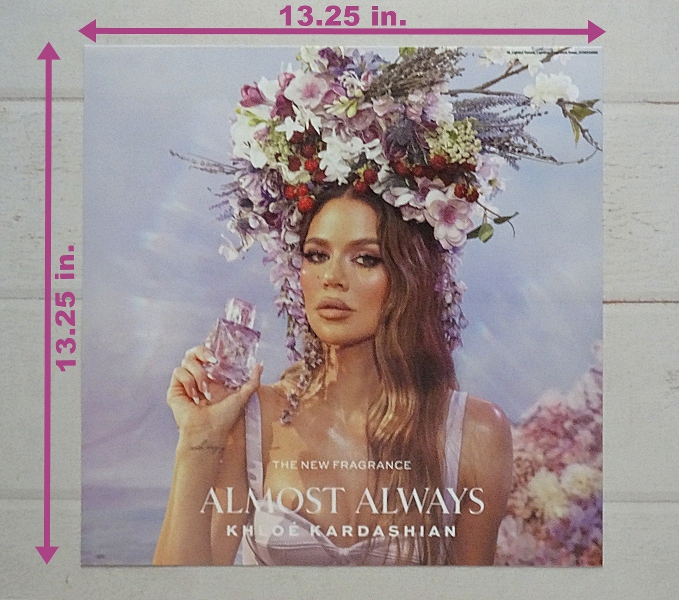 Khloe Kardashian Almost Always Fragrance Perfume Ulta Promo Store Display Poster
