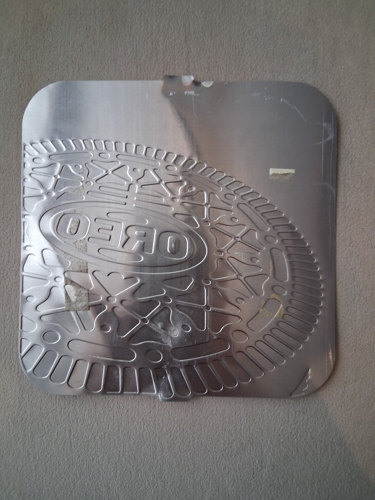 Oreo Aluminum Display Sign