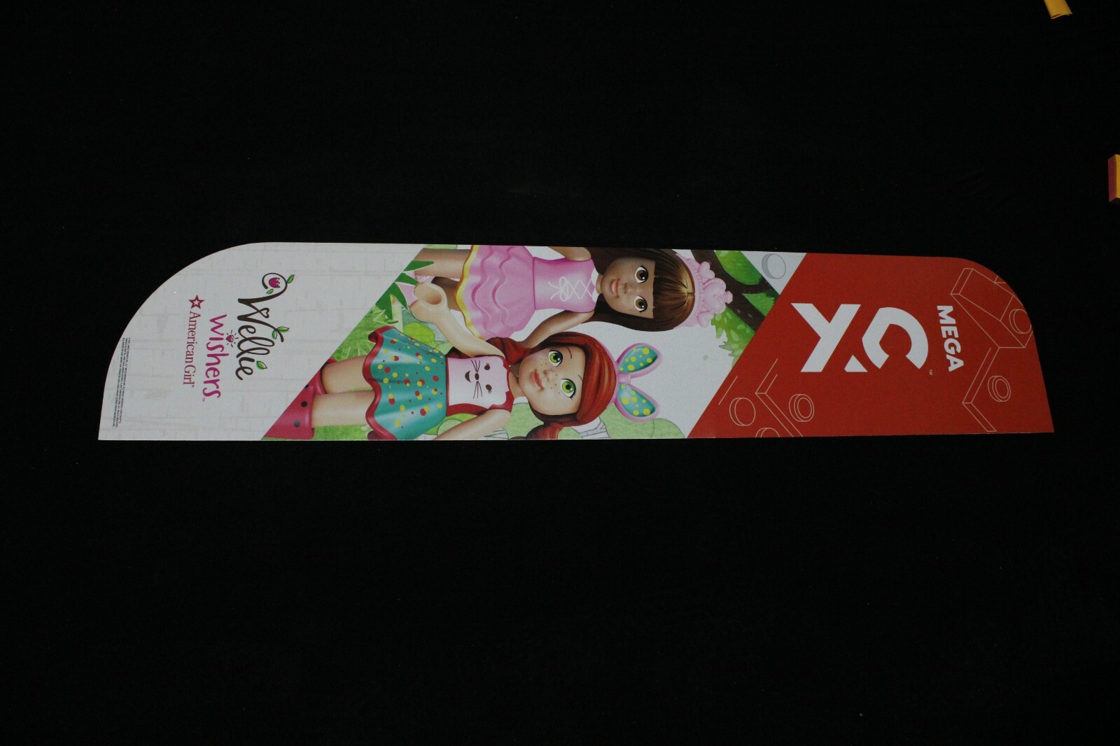 Toys R Us Geoffrey Retail Sign Store Aisle Display Wellie Wishers American Girl
