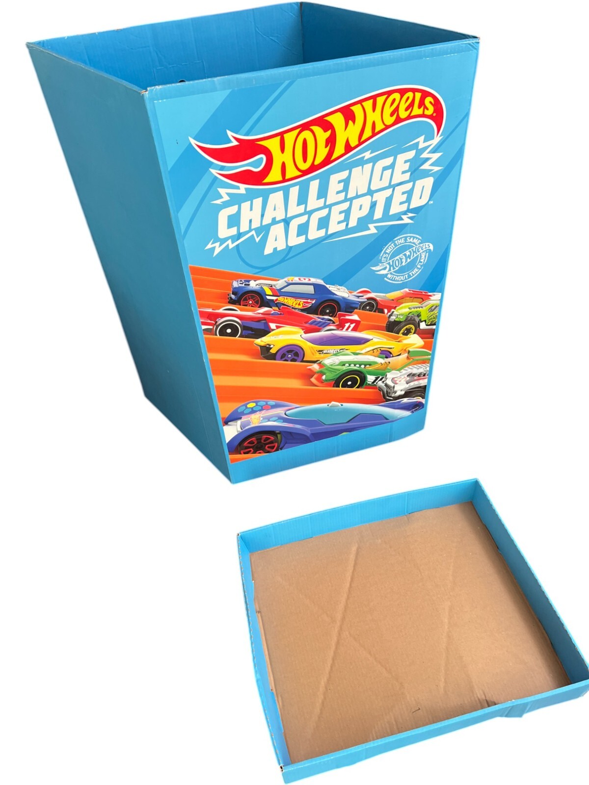 Hot Wheels “Challenge Accepted” Shipper Store Display BIN/BOX Standee Activation