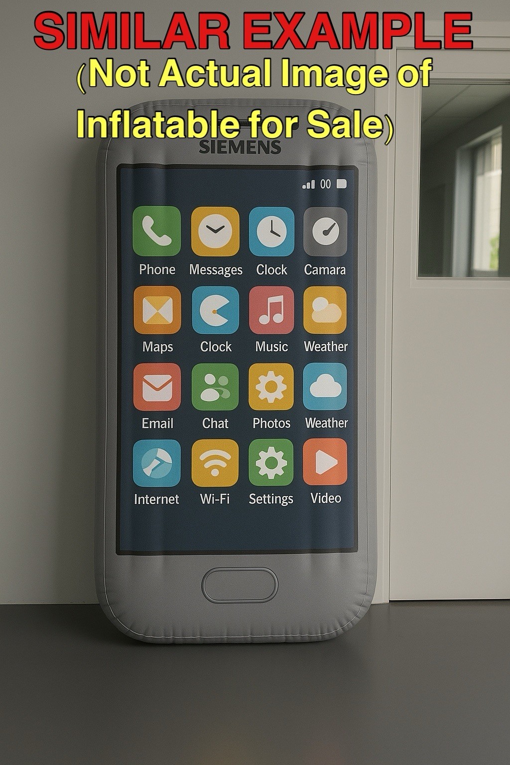 Siemens Large 6ft Inflatable Phone Smartphone Promotion Display Promo New Sealed