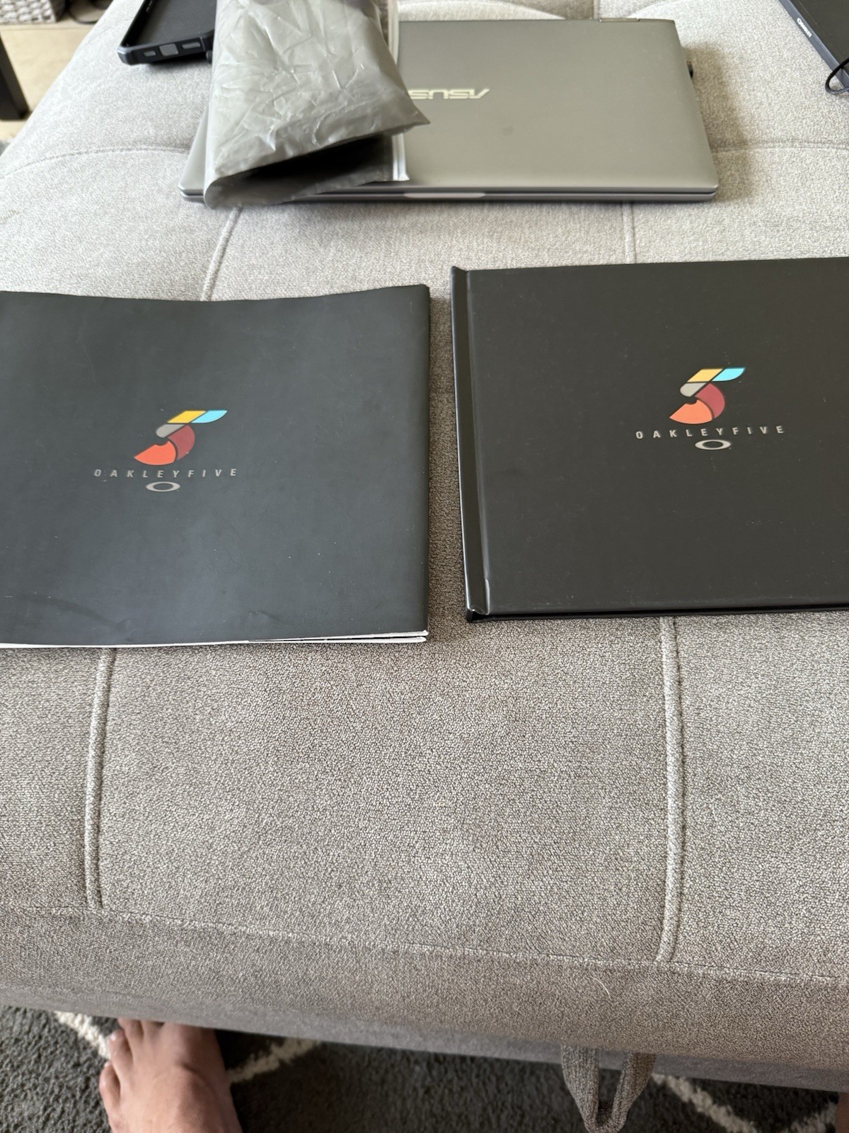 Oakley Store Display Employee Book Oakley Five Hard Cover Book W/cover