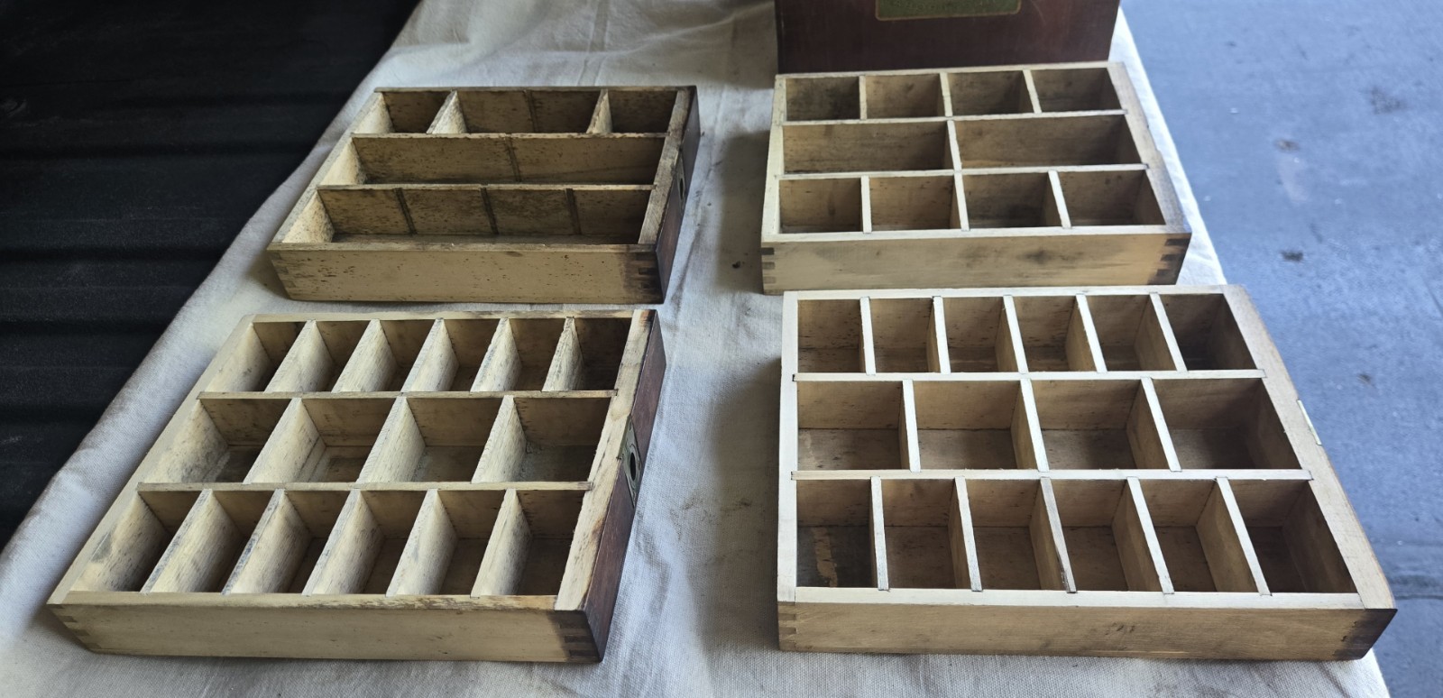 Paul G Niehoff & Co Starter Generator Automotive Counter Parts Display Box Flush