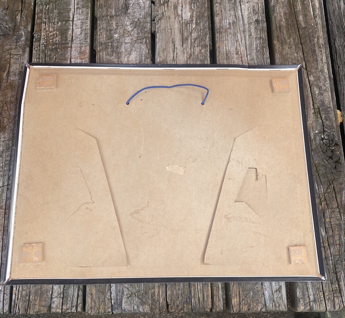 Vintage Utica Duxbak Corp Metal Over Cardboard Store Sign