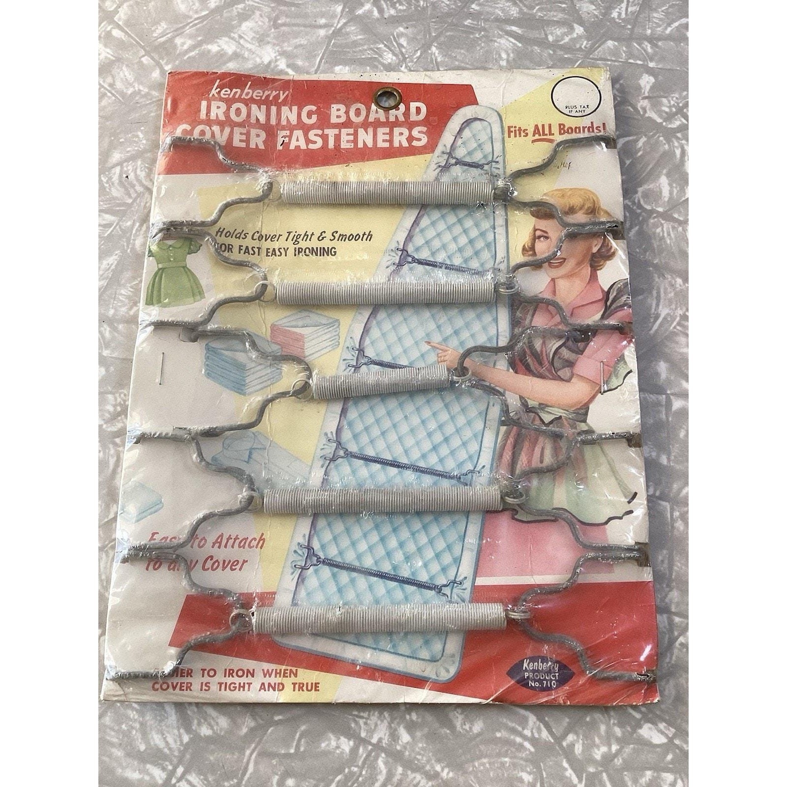 VTG 1959 John Clark Brown Kenberry Ironing Board Fastener General Store Display
