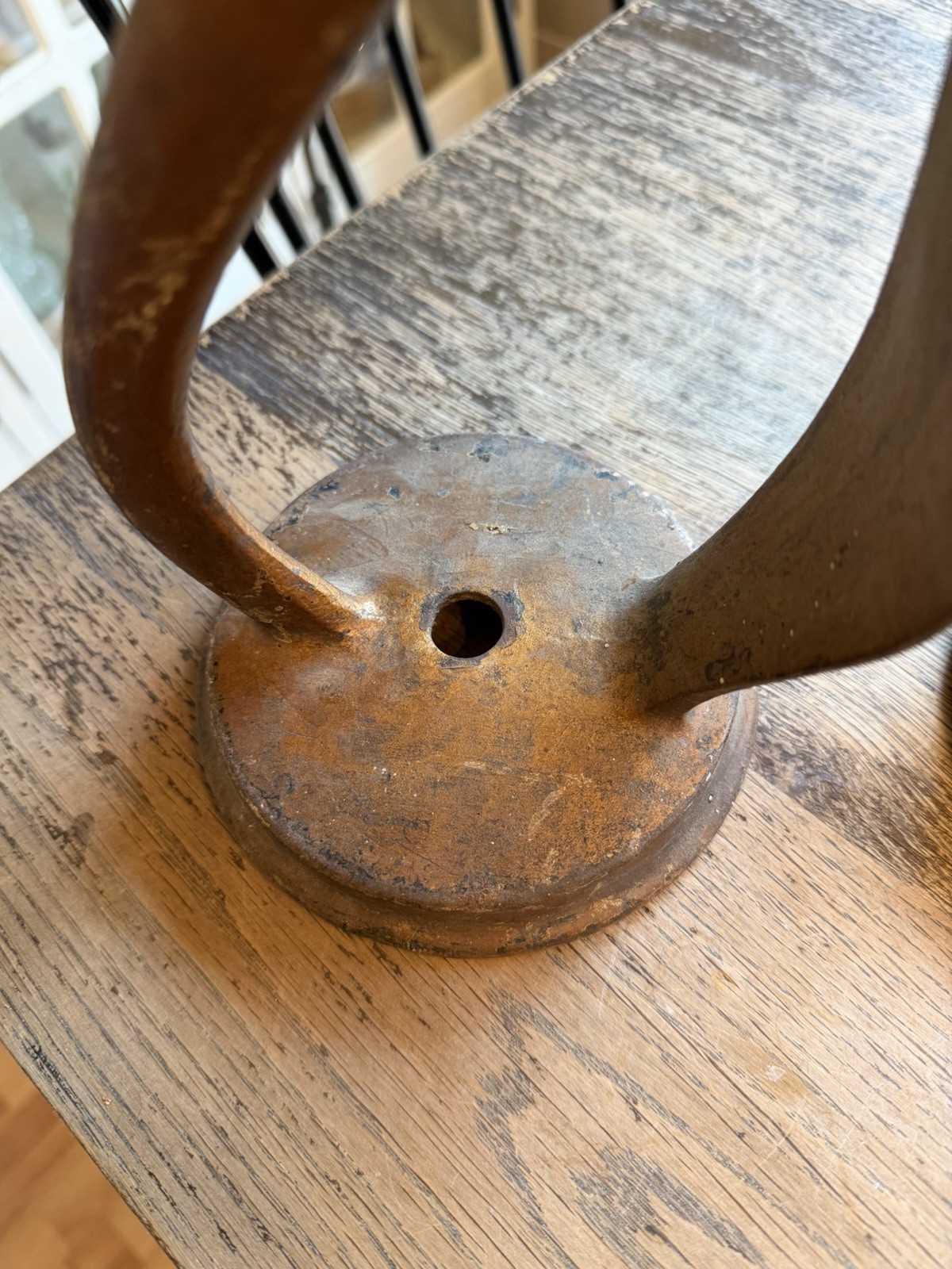 ANTIQUE CAST IRON SHOE STORE SHOE DISPLAY STANDS