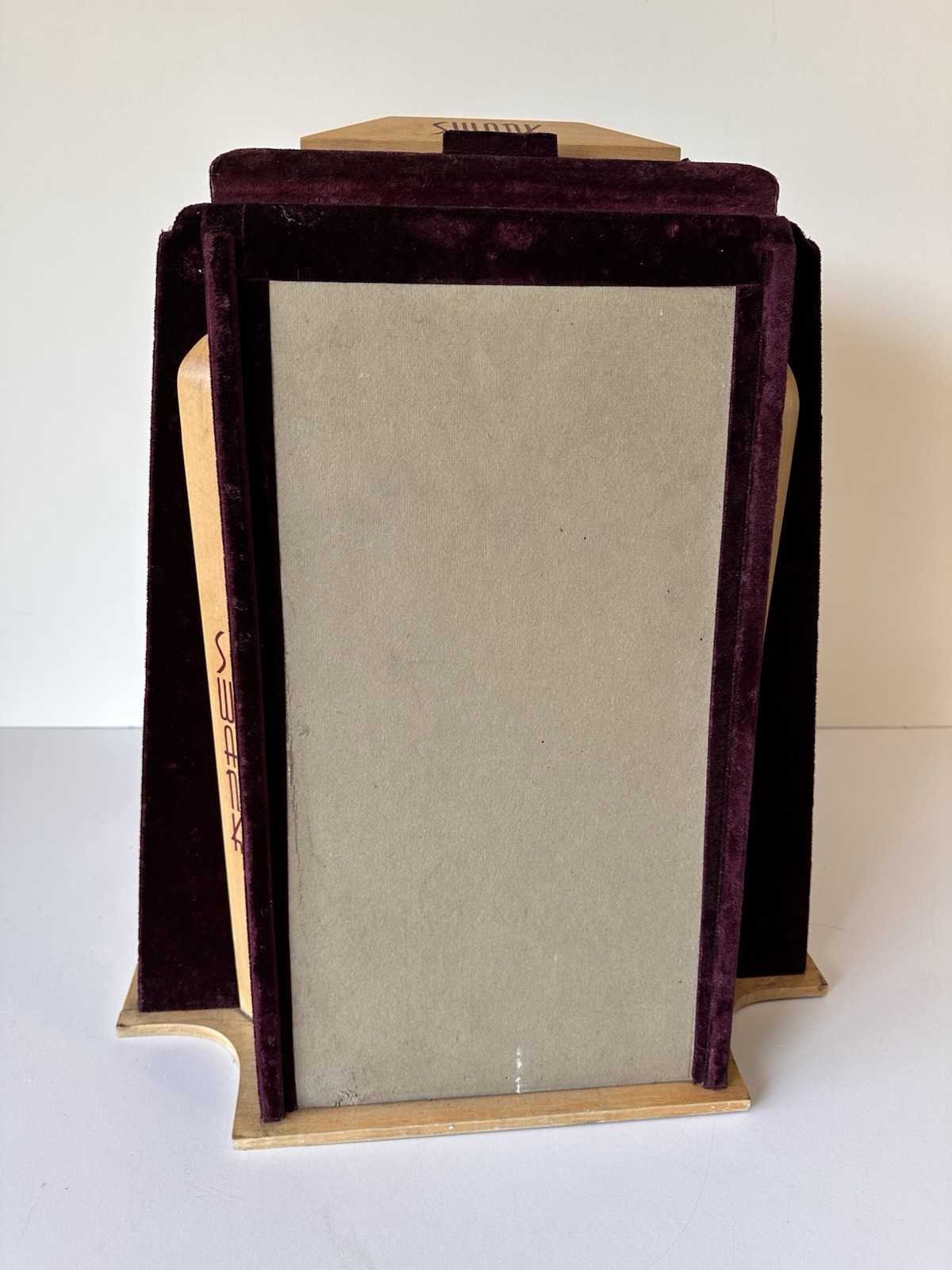 Vintage Swank Countertop Jewelry Point of Sale Store Display – Art Deco Look