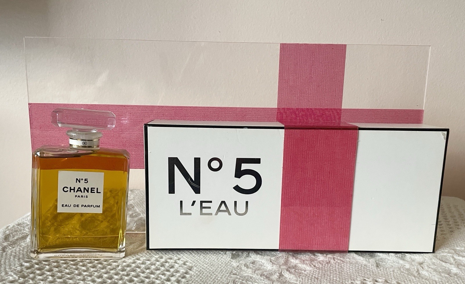 CHANEL Advertising store Display Tester unit Fragrance No 5 Factice 8 Piece Lot