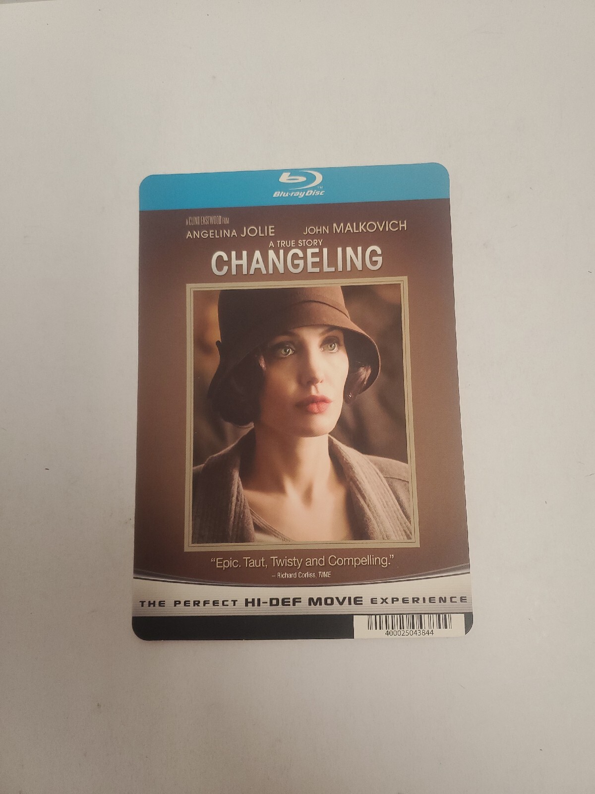 Changeling BLOCKBUSTER SHELF BLU-RAY BACKER CARD ONLY 5.5″X8″