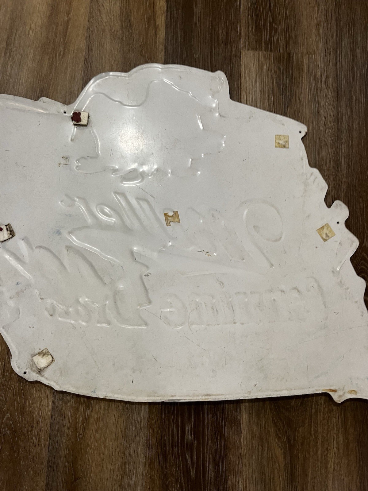 Miller Genuine Draft Rock Beer Sign Jimmy Page Plant Bar Advertising MGD 1995