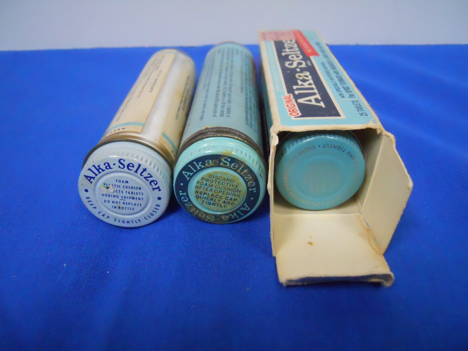 Vintage ALKA-SELTZER Counter Display w Tape Dispenser General/Country/Drug Store