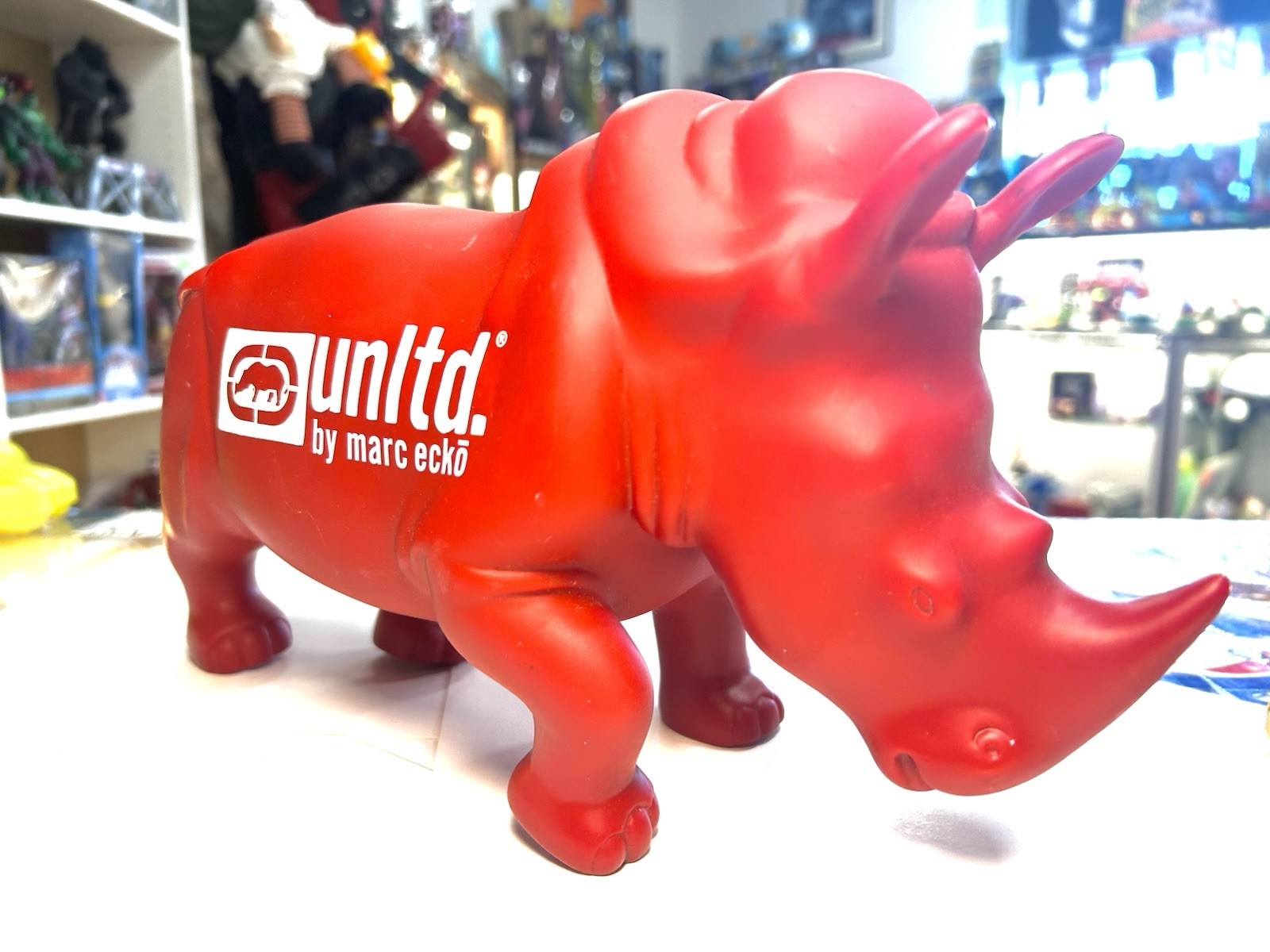 Unltd. by MARC ECKO RED RHINO STORE DISPLAY STATUE RARE! WOW