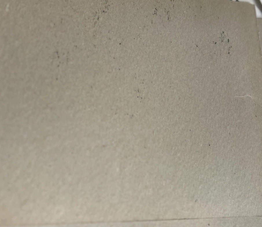 12” X 8” Cardboard 1970’s Advertising Vender Sign For 10 Minutes Dimes Only