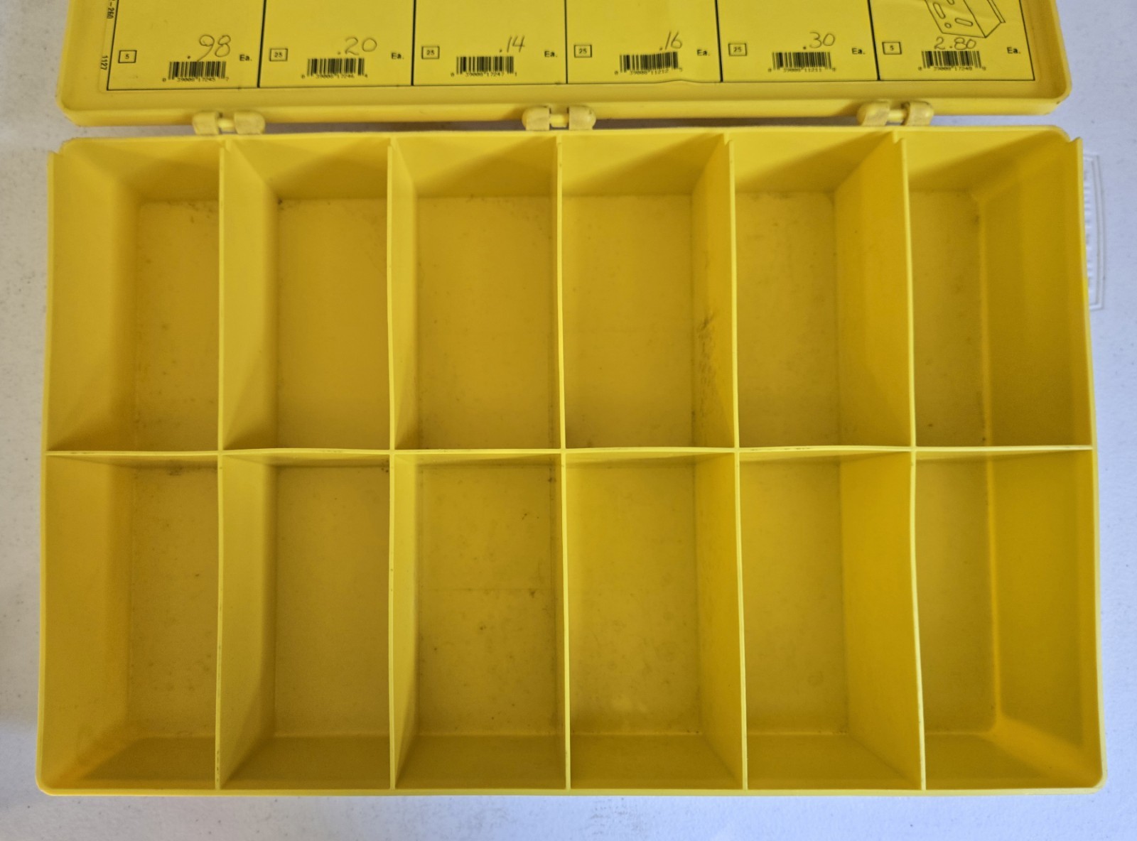 Used Large Serv-a-Lite Drawer Parts Storage Box Serv-a-lite Products Inc Empty
