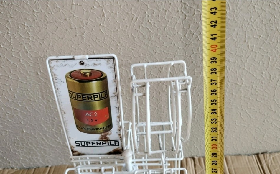 Luminous Sign, Vintage, Super Battery Electric Batteries + Battery Display