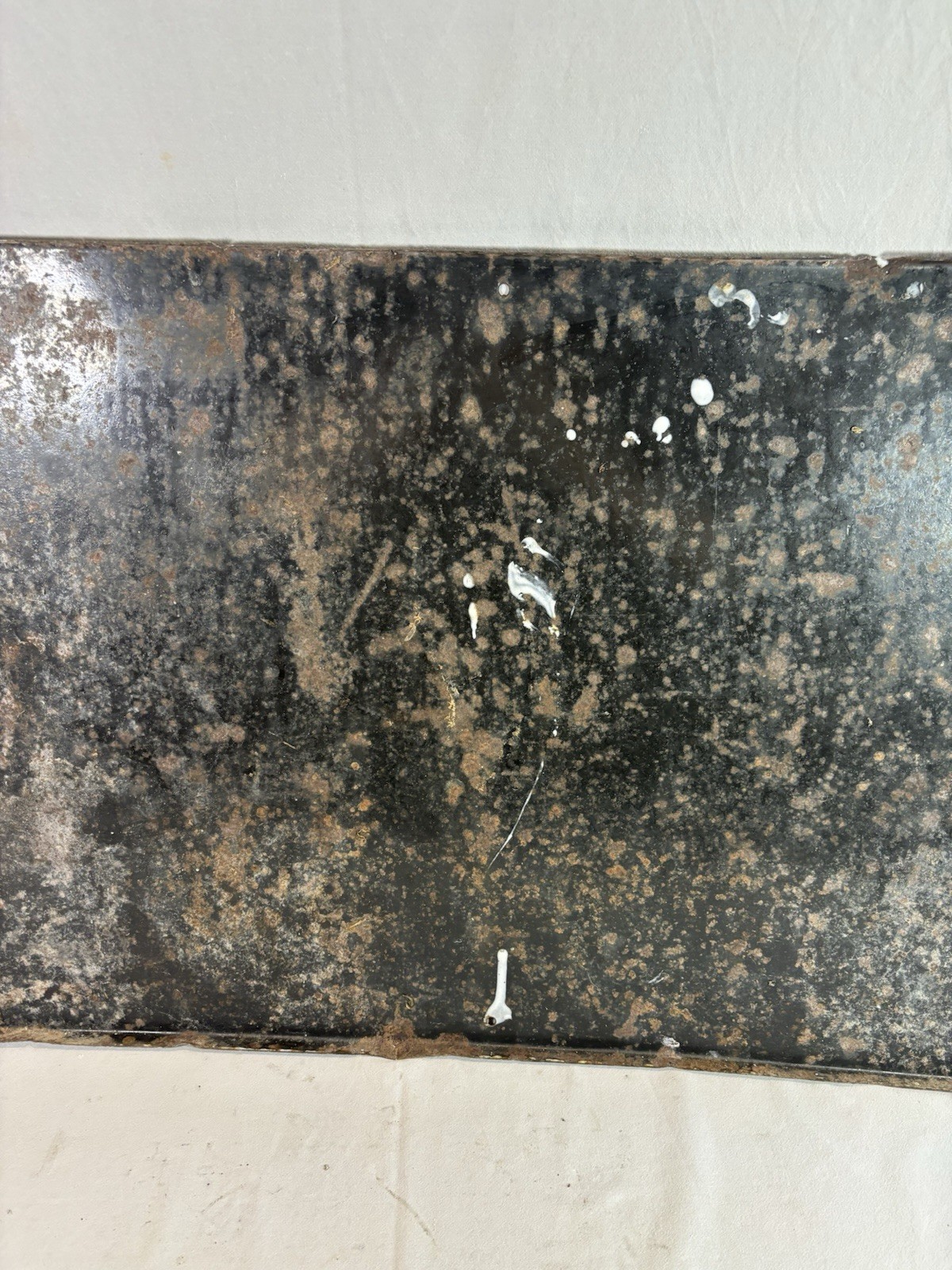 Large ANCIENT ENAMEL SIGN: GEVAERT FILM – PANCHROMOSA 107×57.5cm