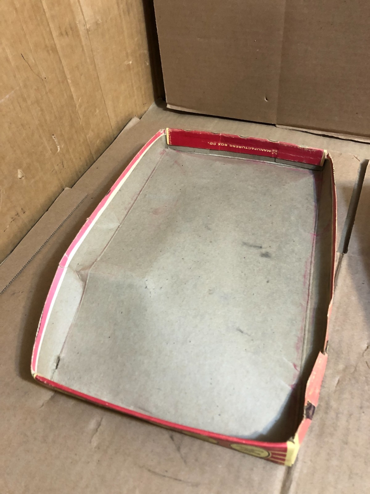 VINTAGE 50S 60S SANTA ROSA BRAND BOOT *BOX ONLY(NOBOOTS) ADVERTISING DISPLAY USA