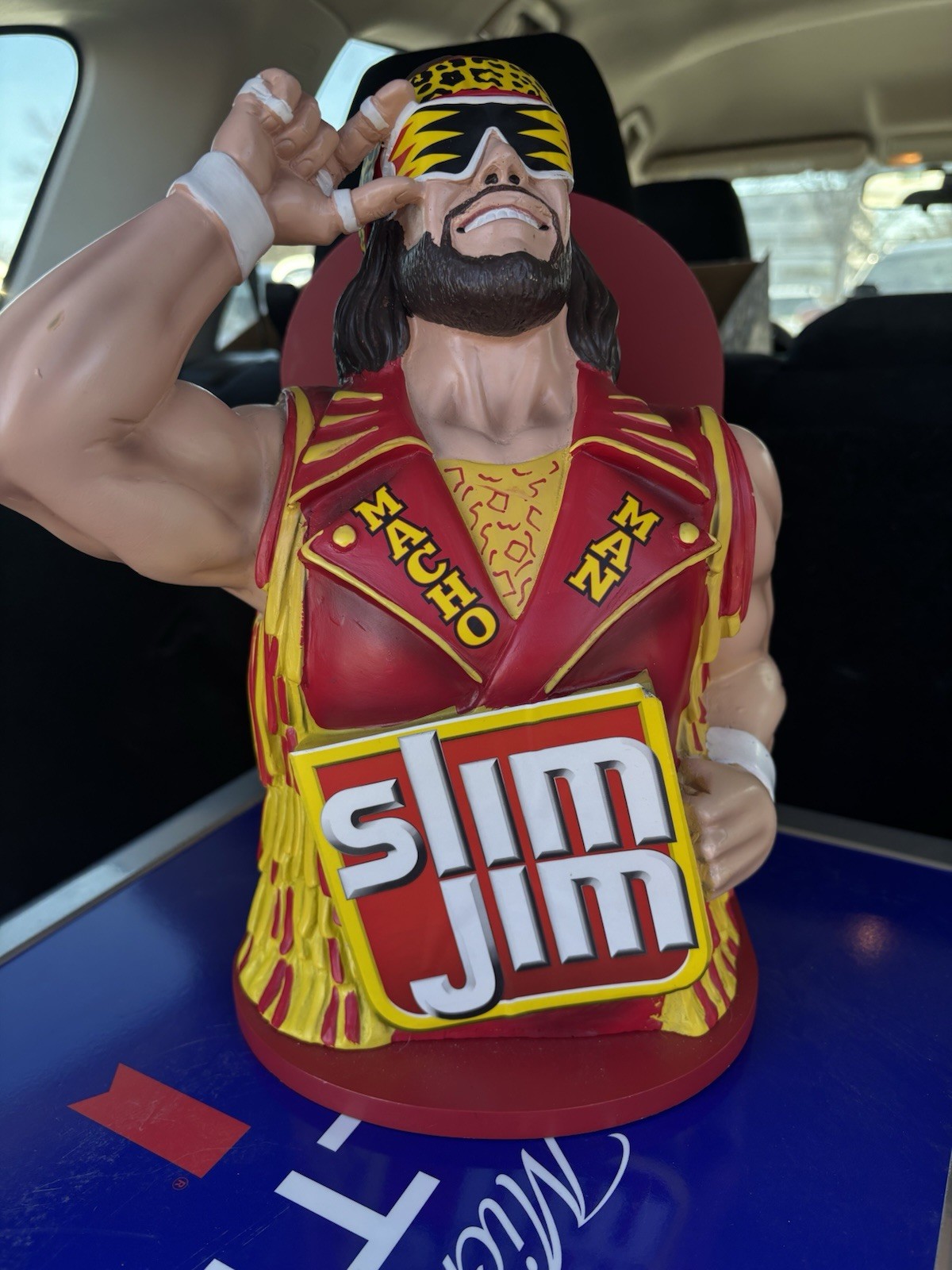 Slim Jim Collector Series 2025 Red Yellow Store Display Advertising Bust