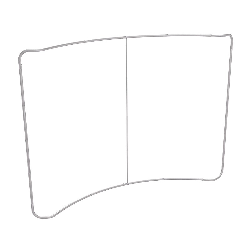 10ft Backdrop Stand Curved Tension Fabric Display Background + Custom Graphic