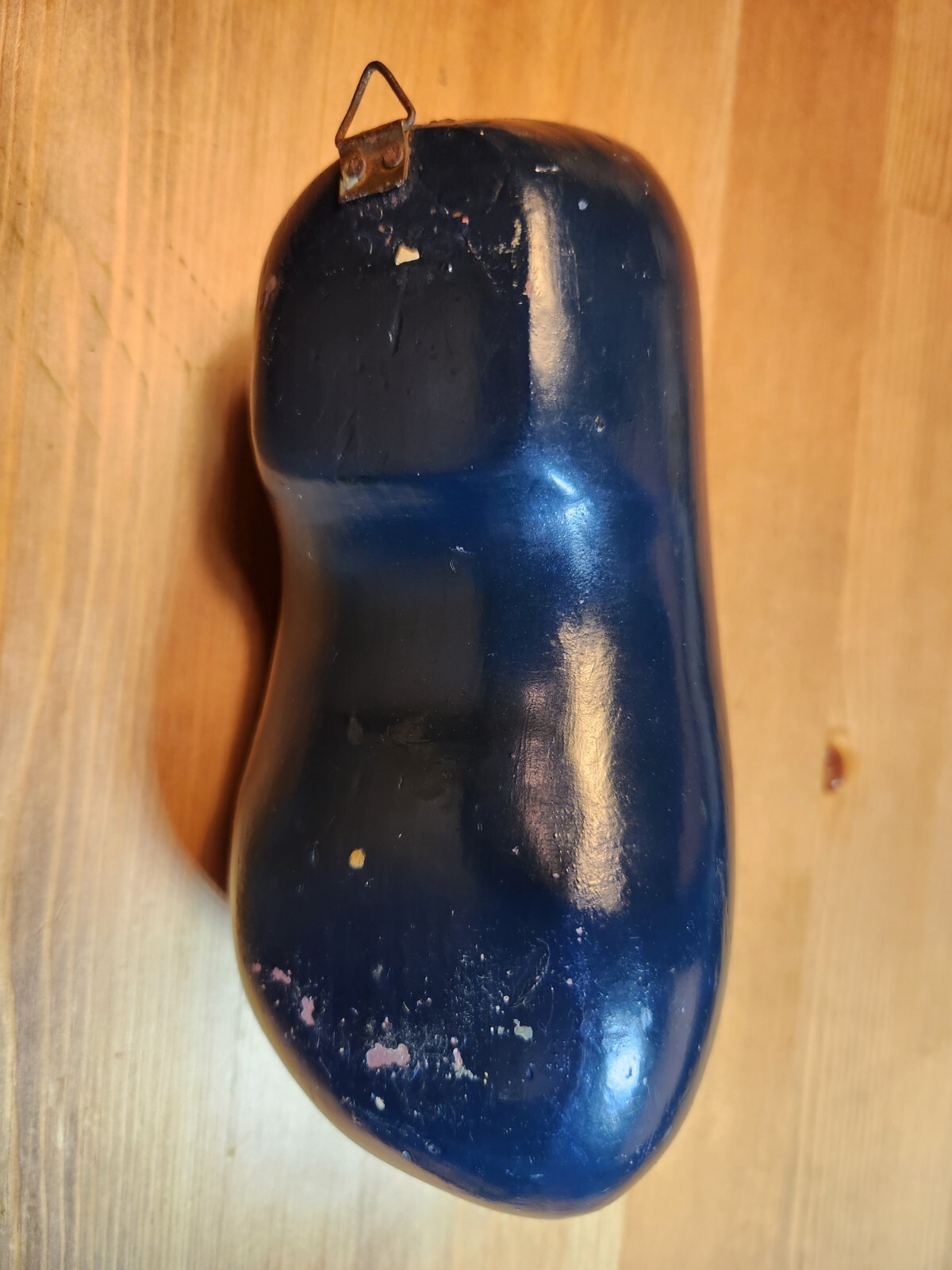 1900-1930 Dutch Travel Agency Souvenir Shoe. LUCAS BOLS 1575 Reisbureau Bergmann