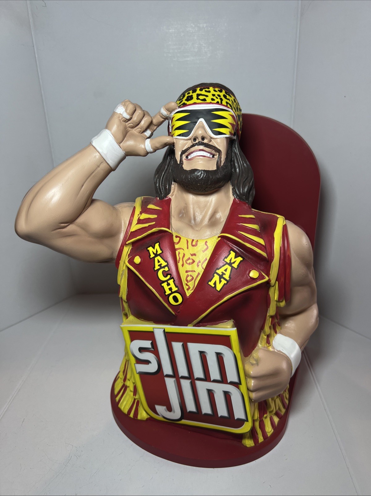 MACHO MAN RANDY SAVAGE Slim Jim Display 2025 Collector Series BRAND NEW