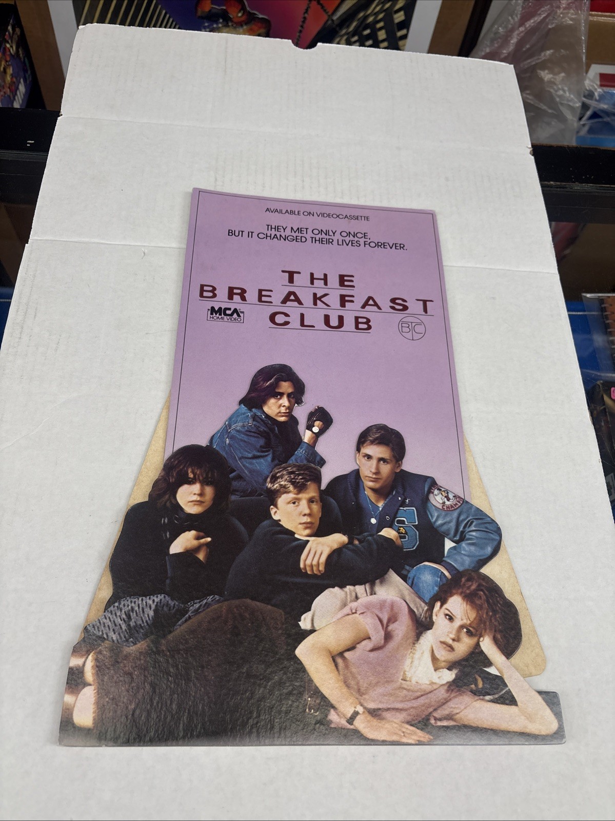 The Breakfast Club Video Store Counter Display 11×15 5/8
