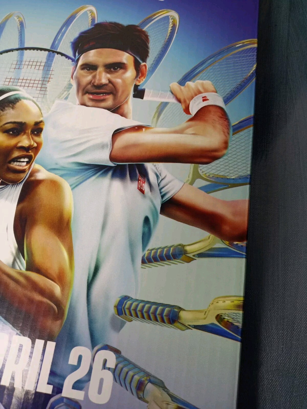 Top Spin 2k25 Store Module Wall Display Serena Williams
