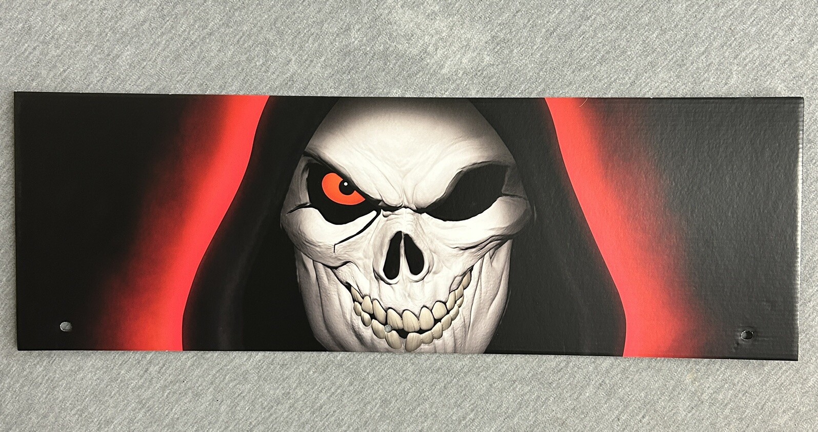 2024 Spirit Halloween Display End Cap 24″ x 8″ – Jack The Reaper Mascot