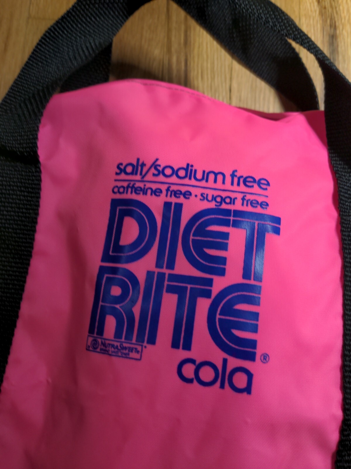 Diet Rite Cola – Gym Bag – vintage, rare promo item, 1980s, 1990s