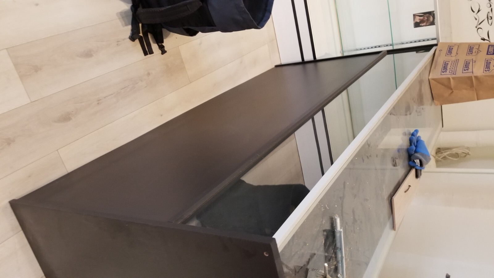 Display cabinet 2 black and white 