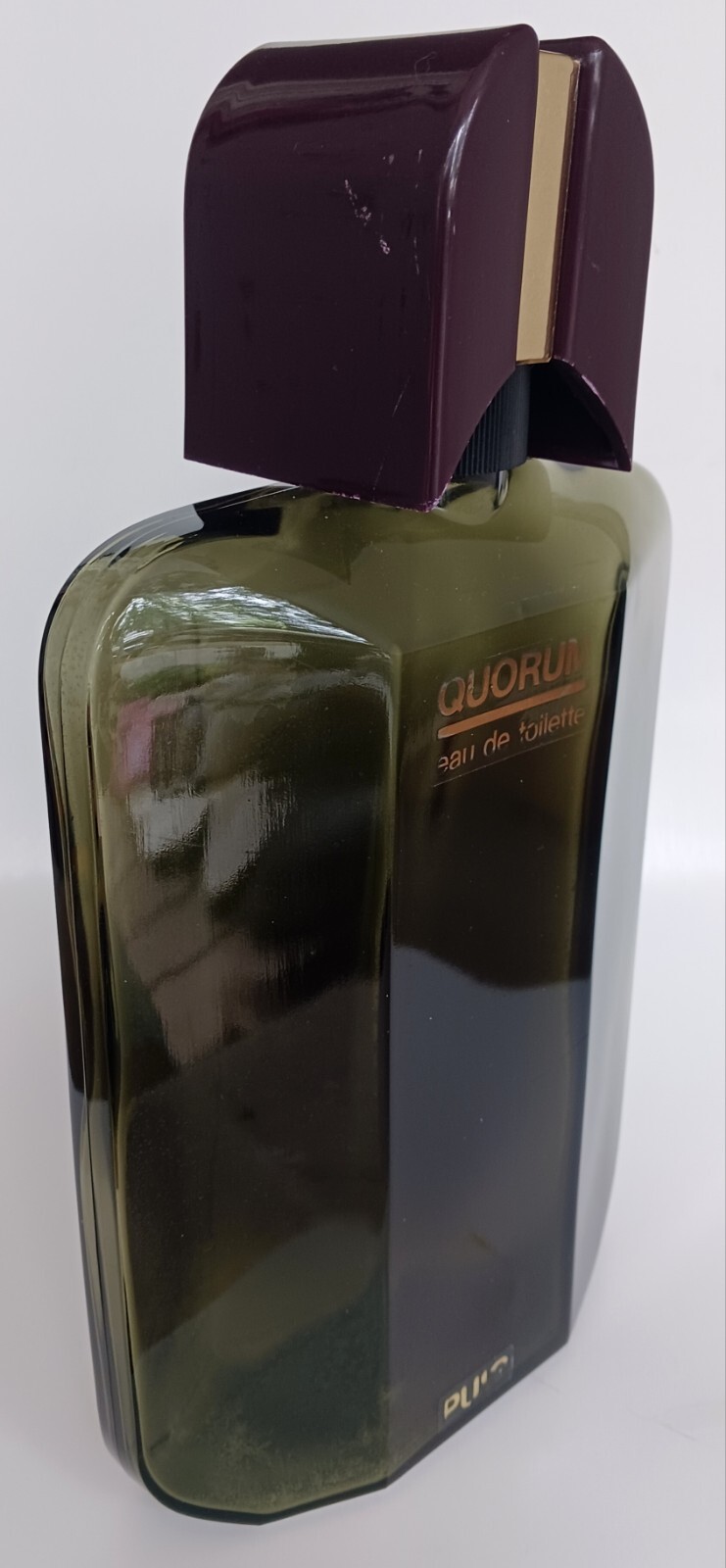 Large Department Store Display QUORUM PUIG Men Eau De Toilette Bottle 12.5″ Tall