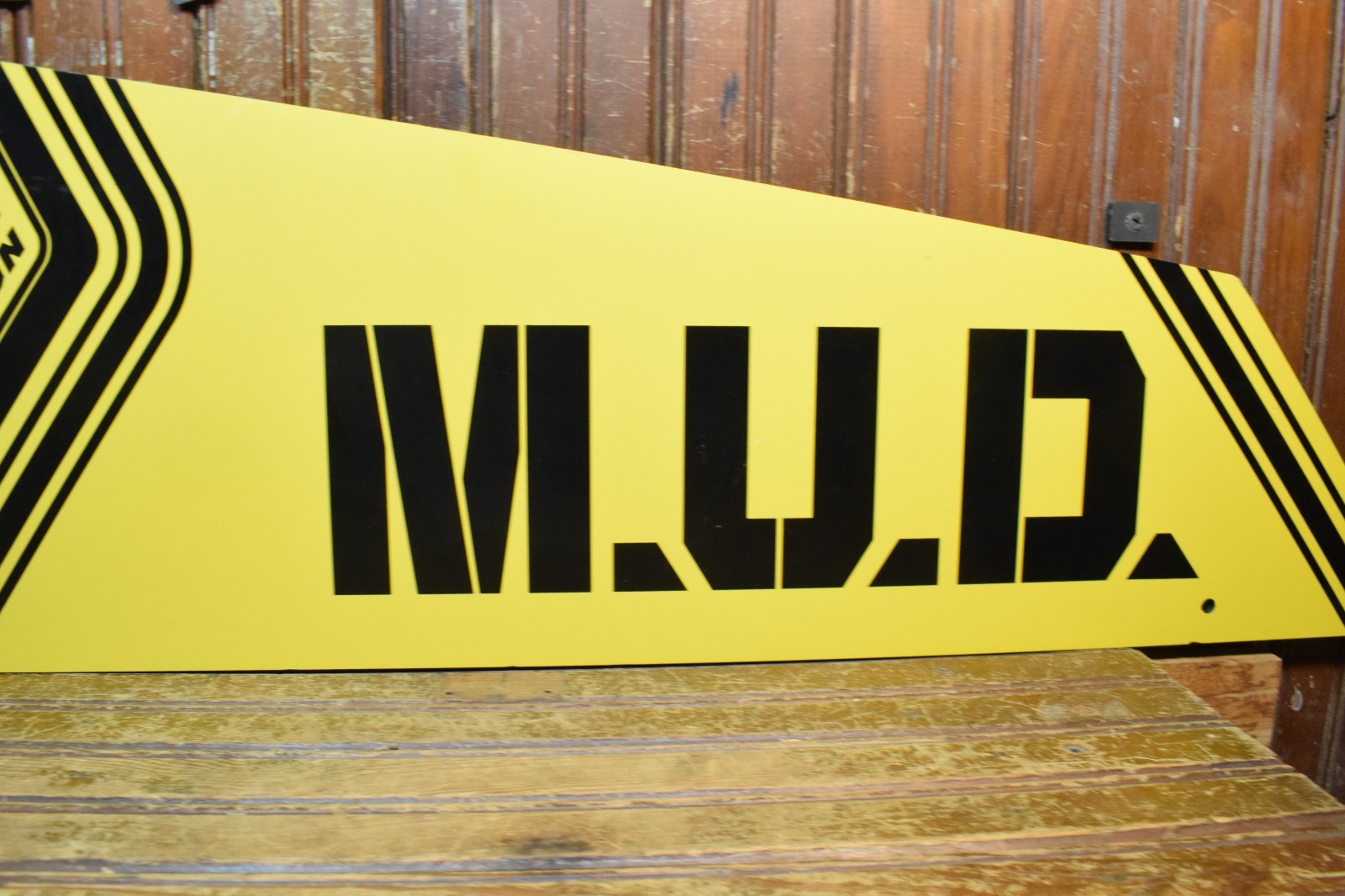 MOOSE UTILITY DIVISION 2 SIDED RESIN DEALER STORE DISPLAY SIGN M.U.D. UTV ATV