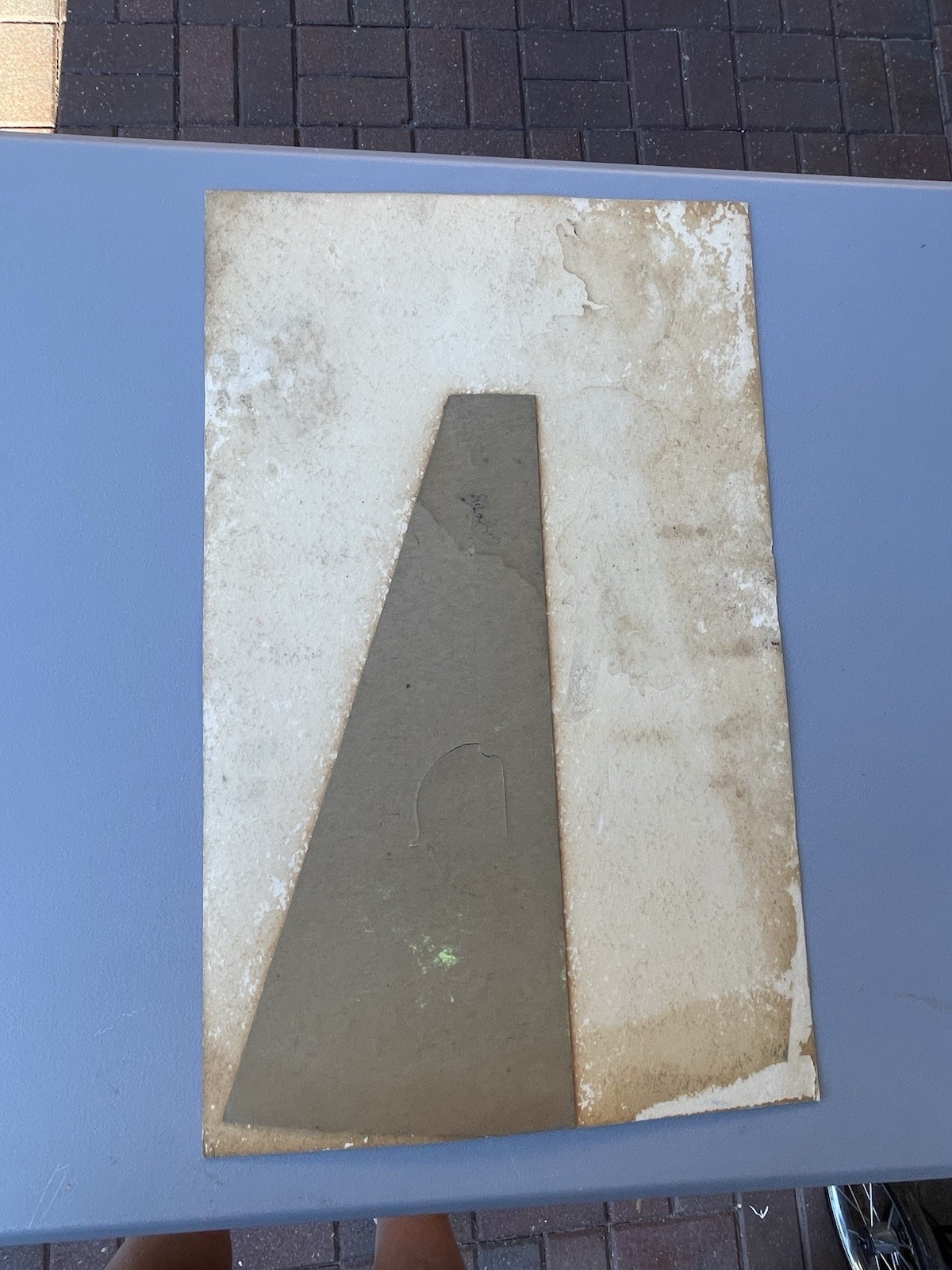 Vintage Lay-Away Doll sale Sign , Retail POS From About 1968 Poster Card Stock