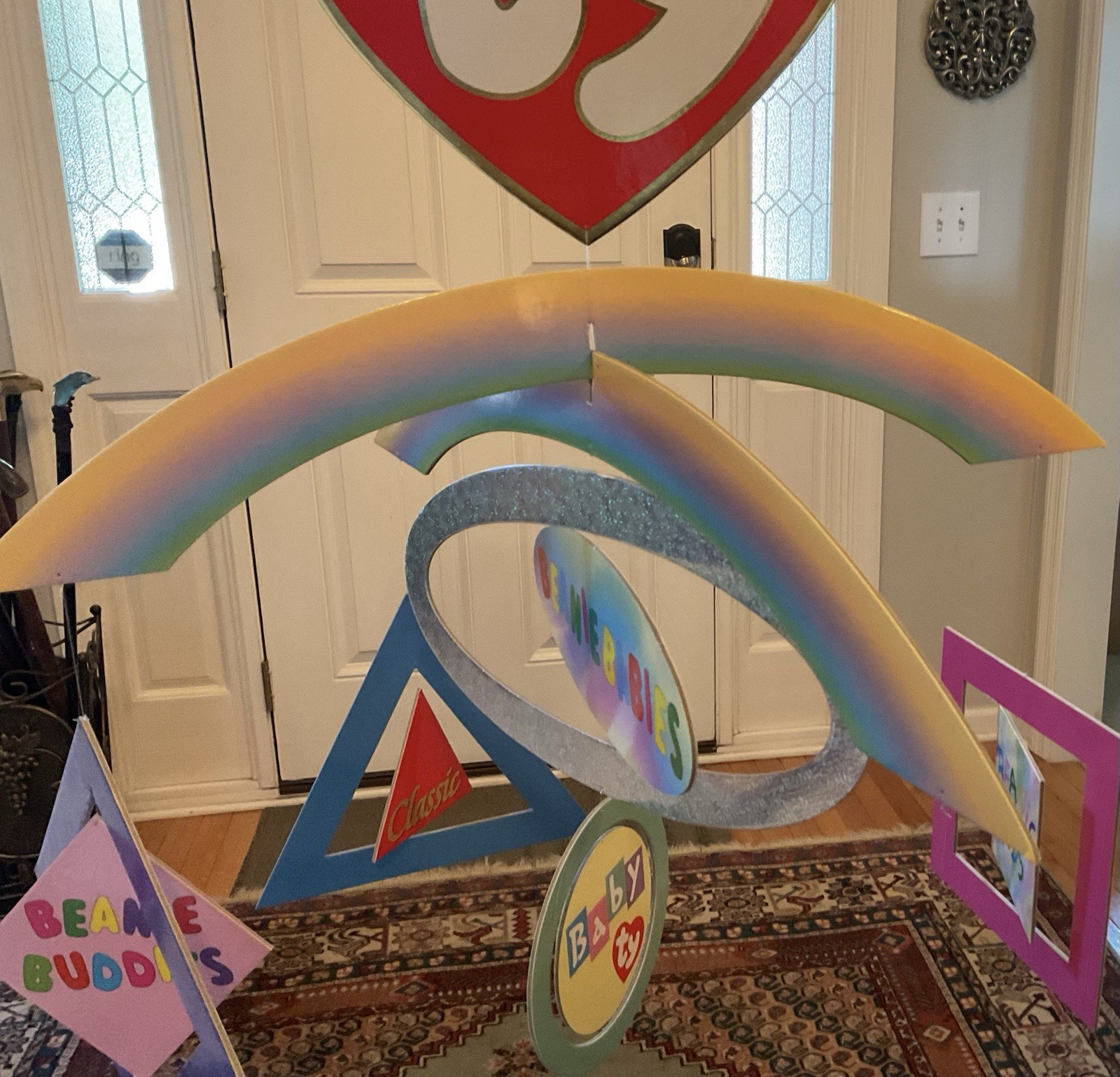 RARE TY Beanie Babies Retail Store Display Mobile NEVER USED 3D Advertising Sign