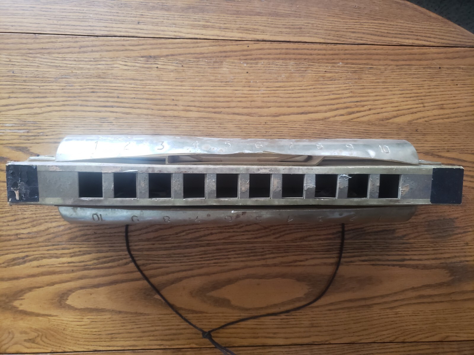 M Hohner Marine Band Harmonica Sign Store Display Scarce 24” Harmonica