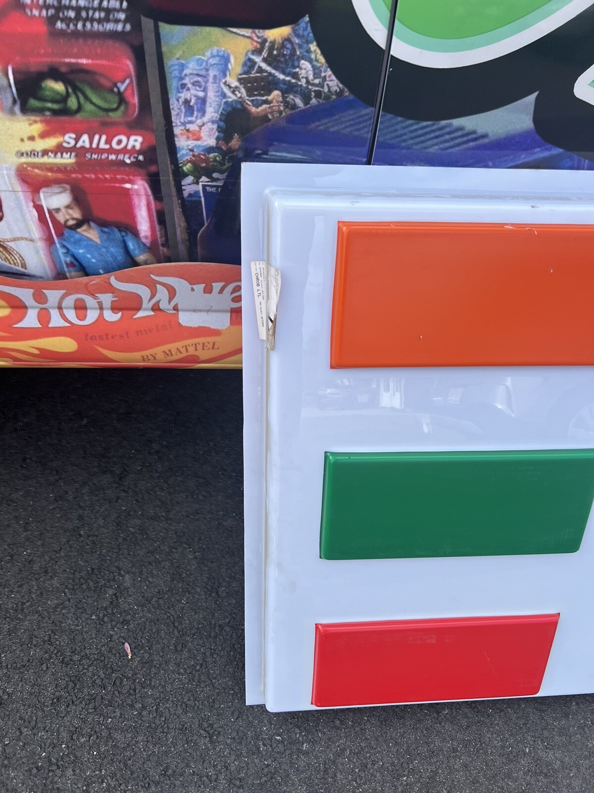 Modern 7-Eleven 7-11 Plastic Acrylic Store Display Sign Everbrite LLC Unused 6×3
