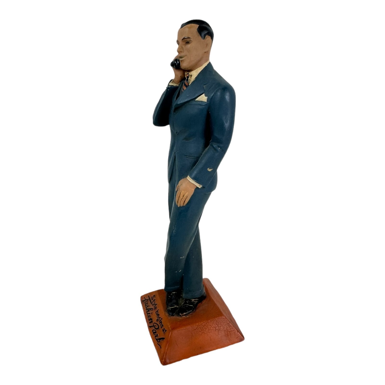 1950’s FASHION PARK menswear advertising figure / store display. Madmen RARE!