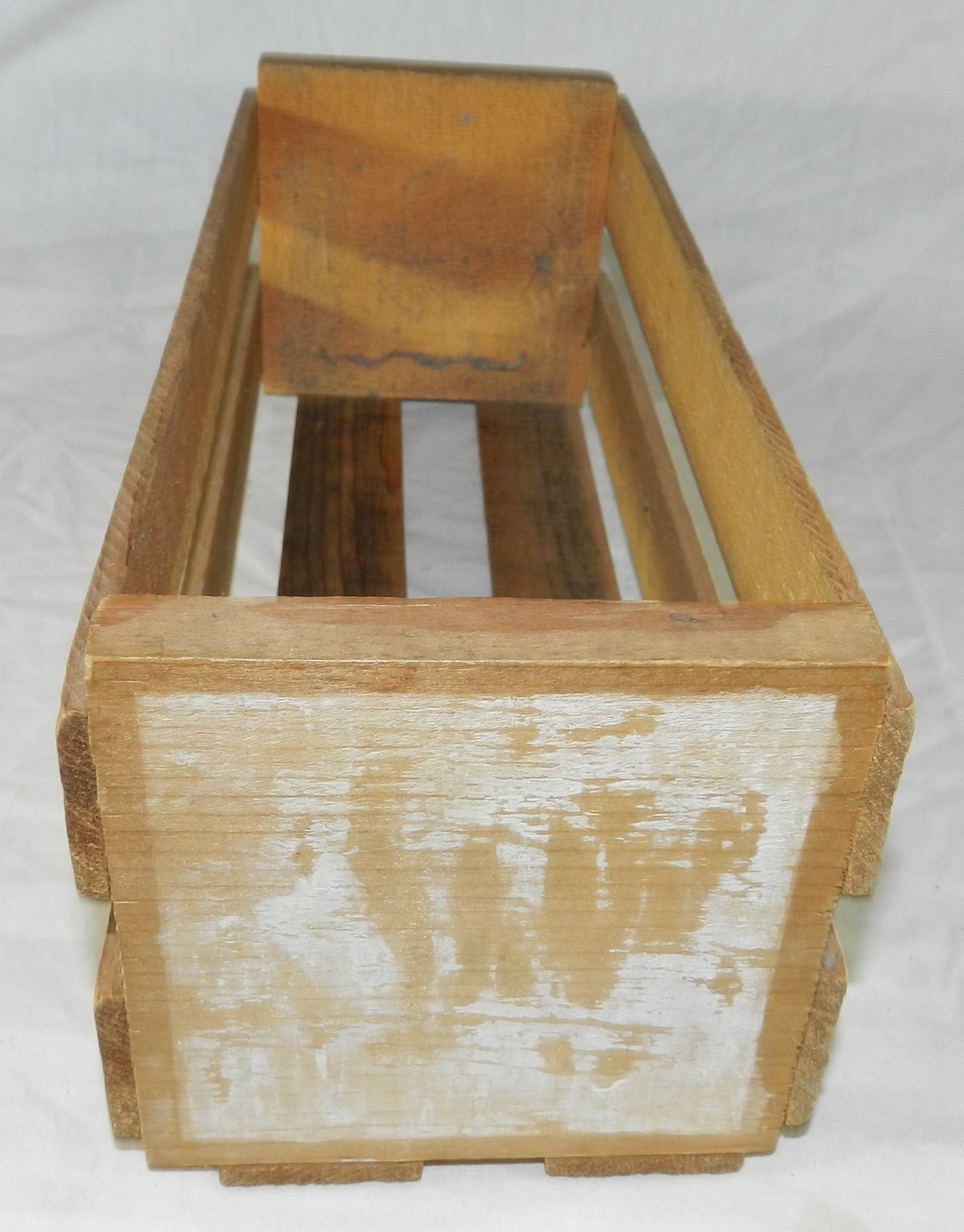 Vintage Peaches Records & Tapes Wood Crate for Cassette or 8-Track tapes