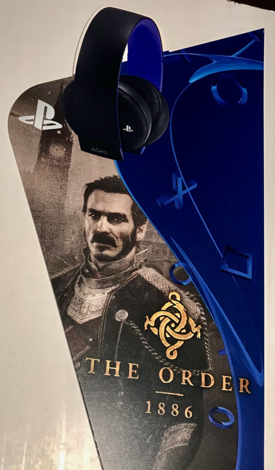Playstation Store Display THE ORDER 1886 w Original Shipping Box/Brochure