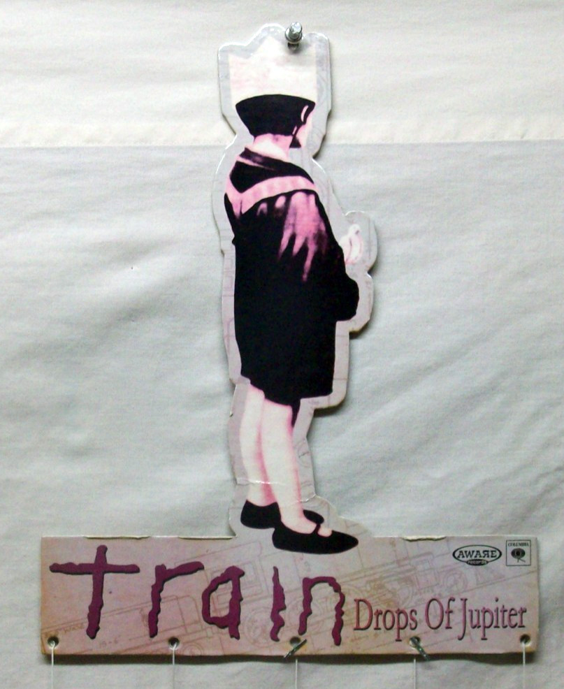 Original 2001 Train “Drops Of Jupiter” Promo Hanging Mobile Store Display