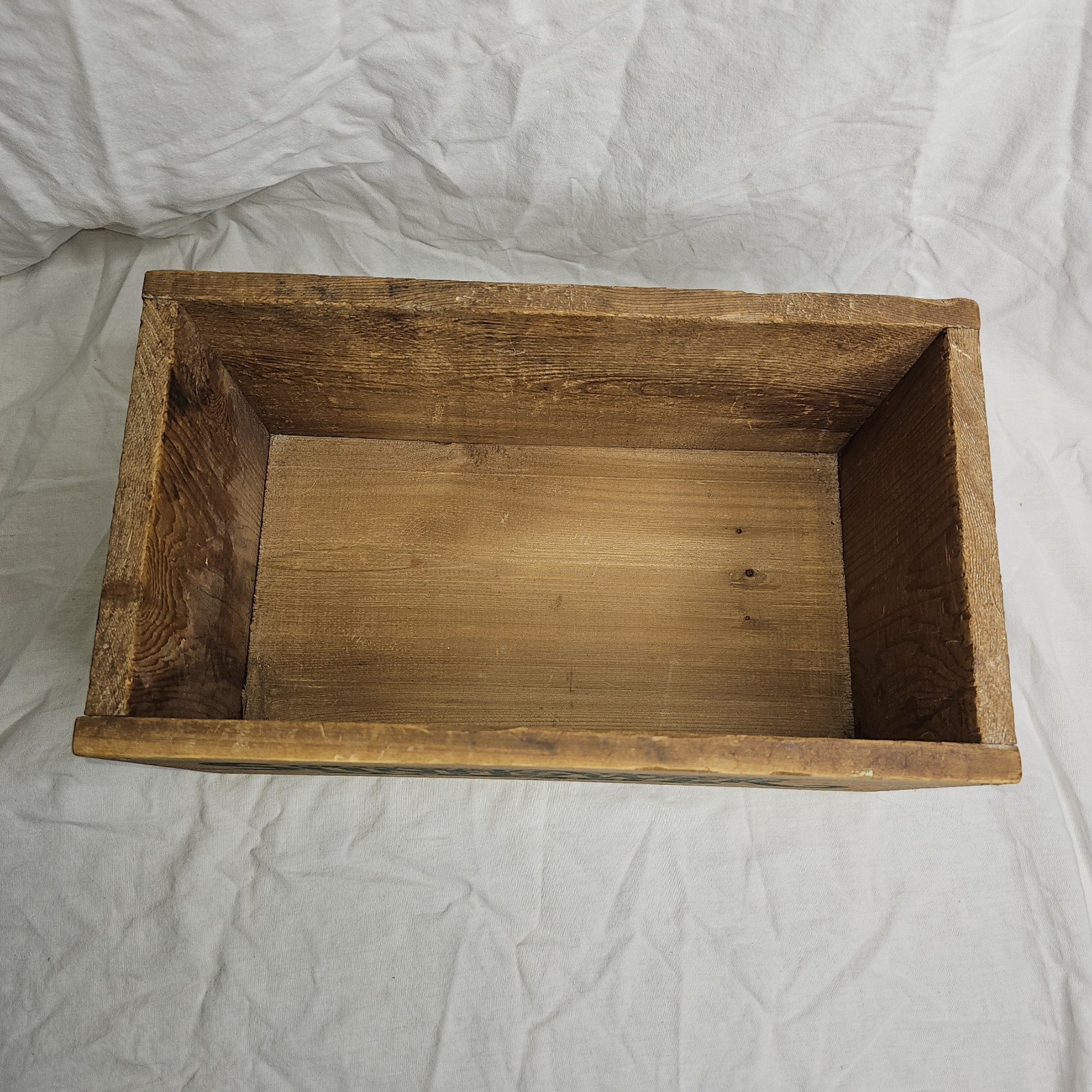 Orangedale Oranges Sunflower Brand Wooden Display Crate Box Advertising
