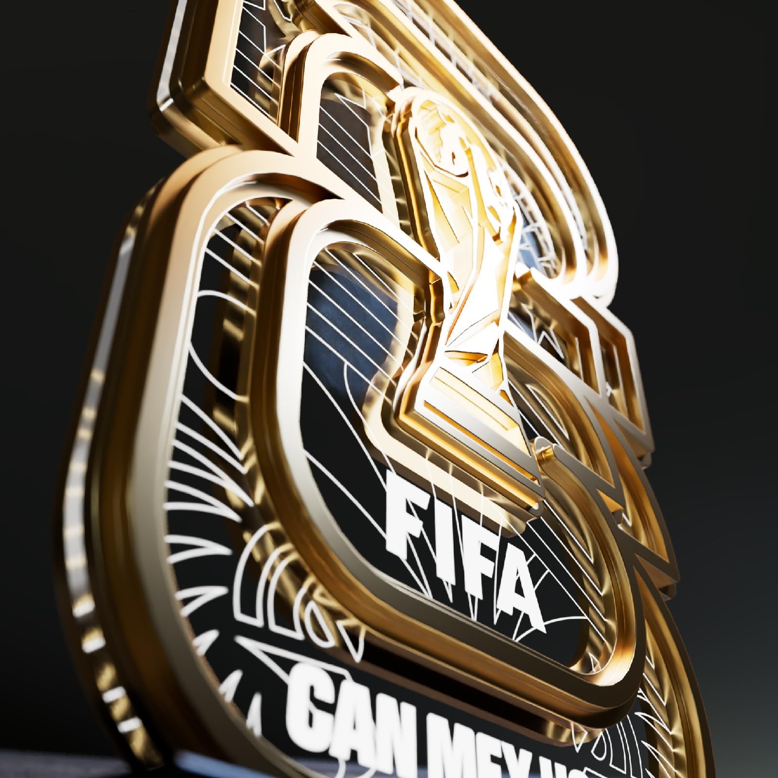 LAYERLUX FIFA World Cup 2026 Official Licensed Collectible GOLD EDITION