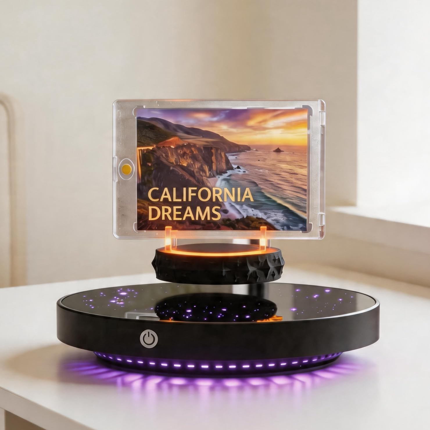 Levitating Card Display – Floating Display, Levitating Display Stand, Levitating