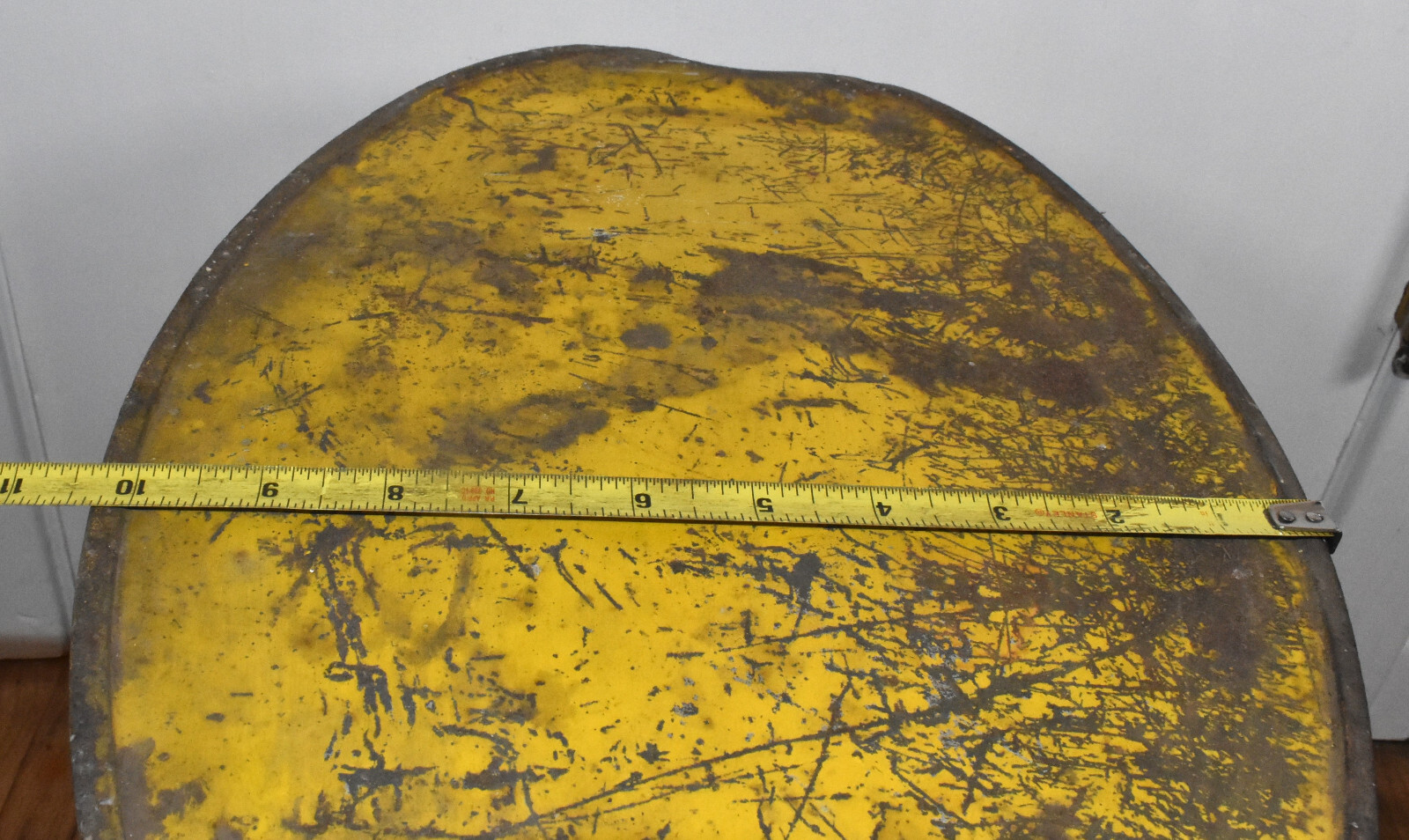 RARE PATTONS SUN PROOF PAINTS CAN SHAPED GENERAL STORE COUNTER DISPLAY SIGN RACK