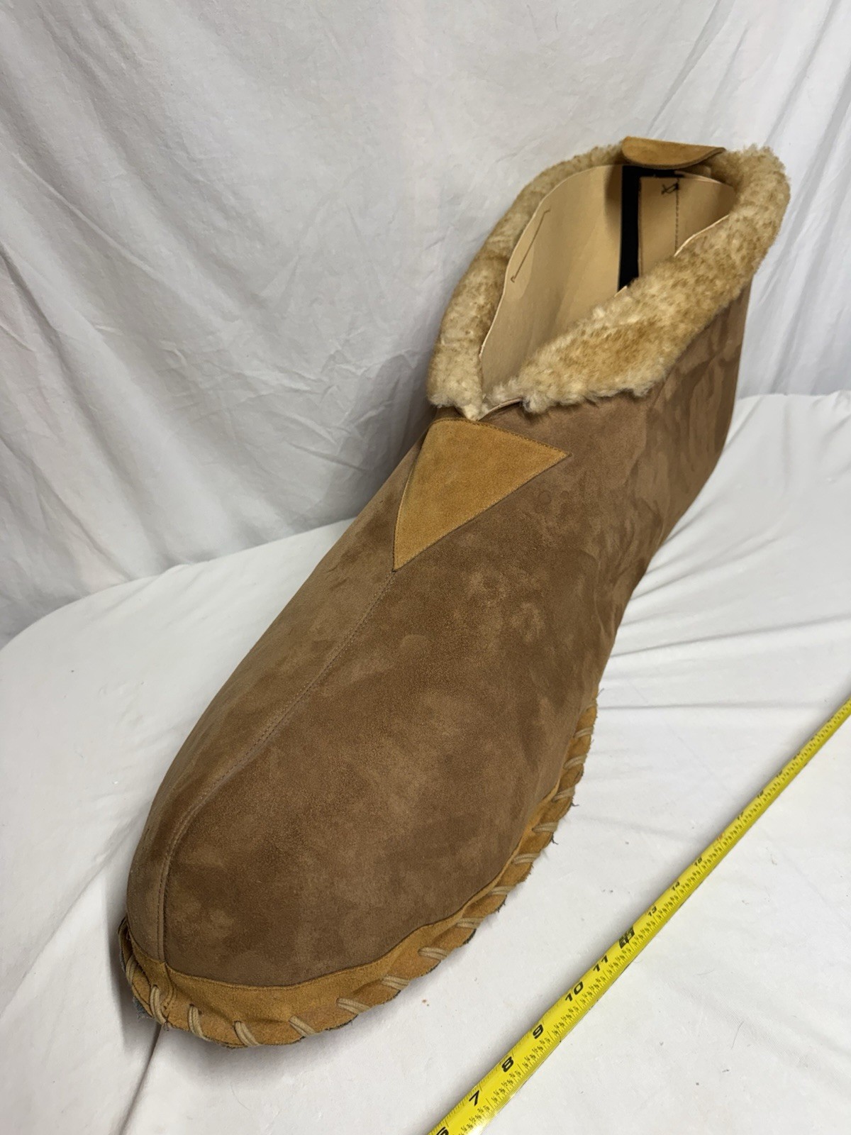 RARE LL Bean Handmade One Of A Kind Huge 34” “Wicked Good” Store Display Slipper