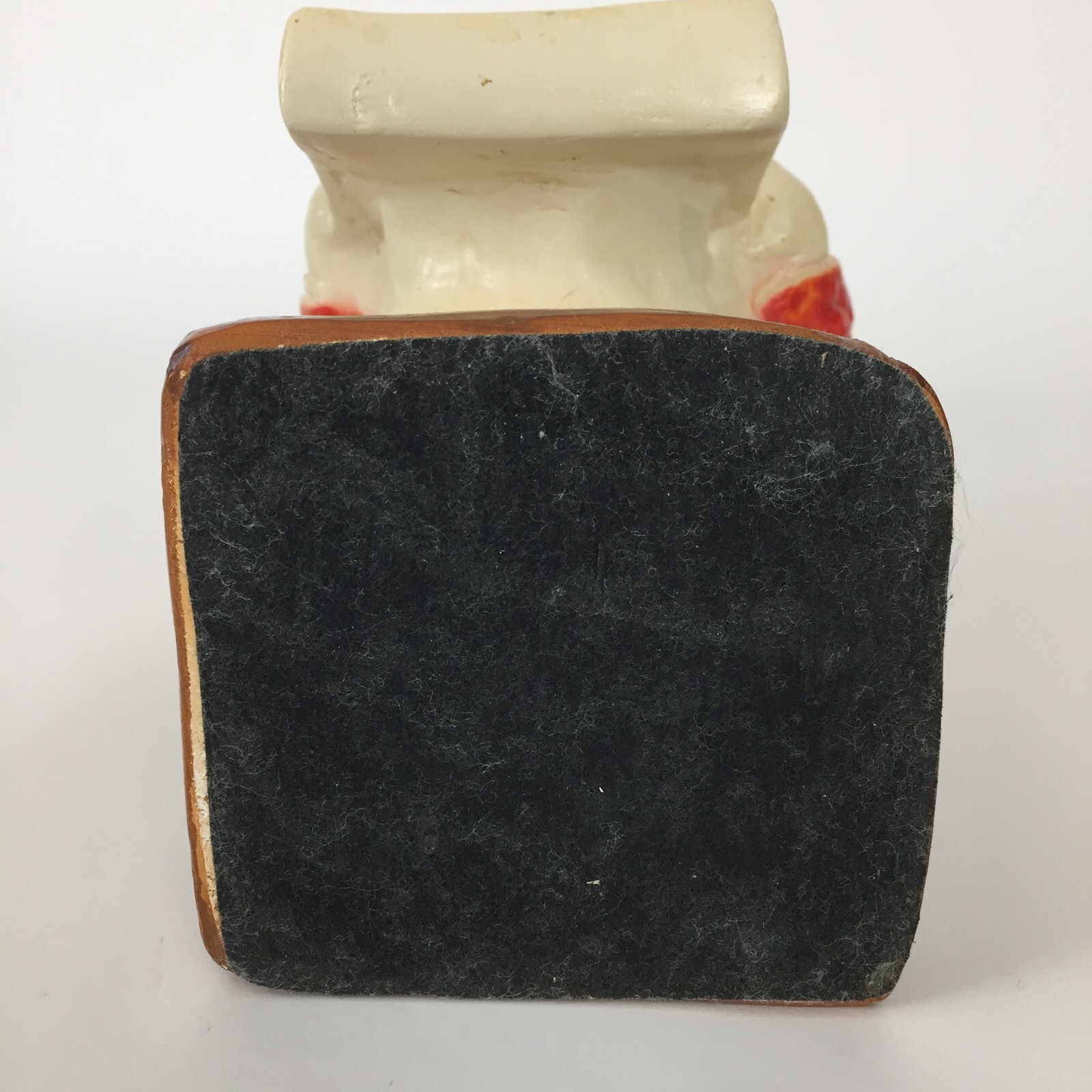 Vintage Advertising Baker Pig Figurine Statue Menu Recipe Message Board Ceramic